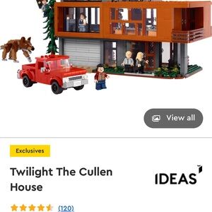 LEGO Twilight House with Red Truck and Characters